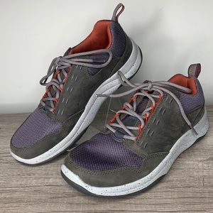 New LL Bean Traverse Lightweight Leather Mesh Sneaker size 7